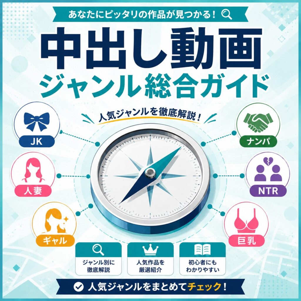 中出し動画ジャンル総合ガイド｜人気ジャンル別におすすめ作品を探す